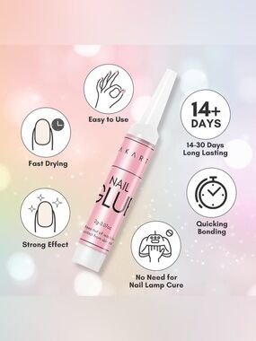 Makartt nail artist collection Nail Glue for press on nails 2g
